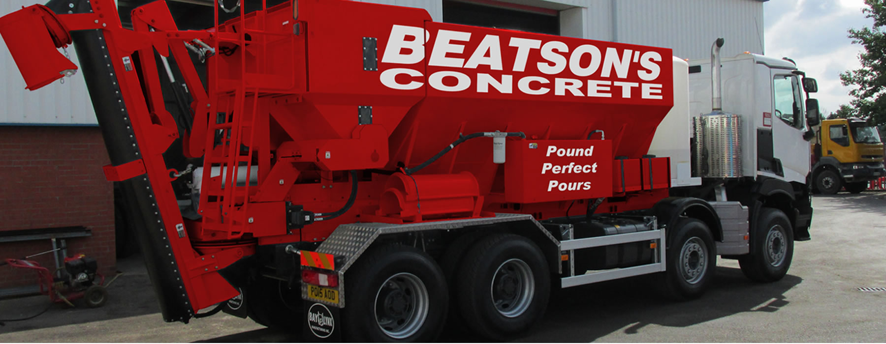 beatsons concrete delivery serivce scotland