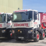 beatsons concrete delivery trucks