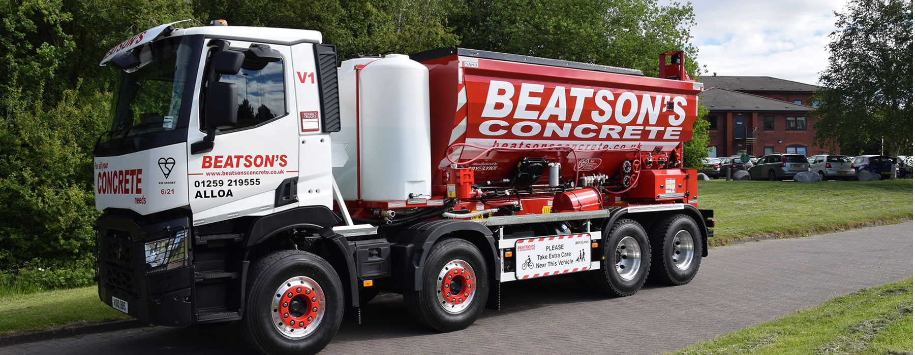 concrete delivery scotland