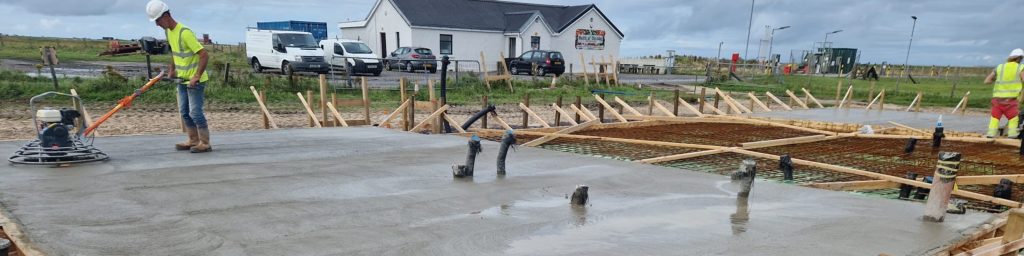 beatsons concrete quality scottish islands tiree