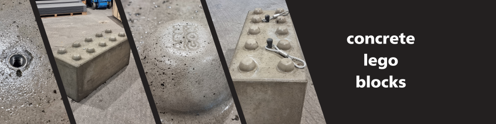 concrete lego blocks at beatsons concrete